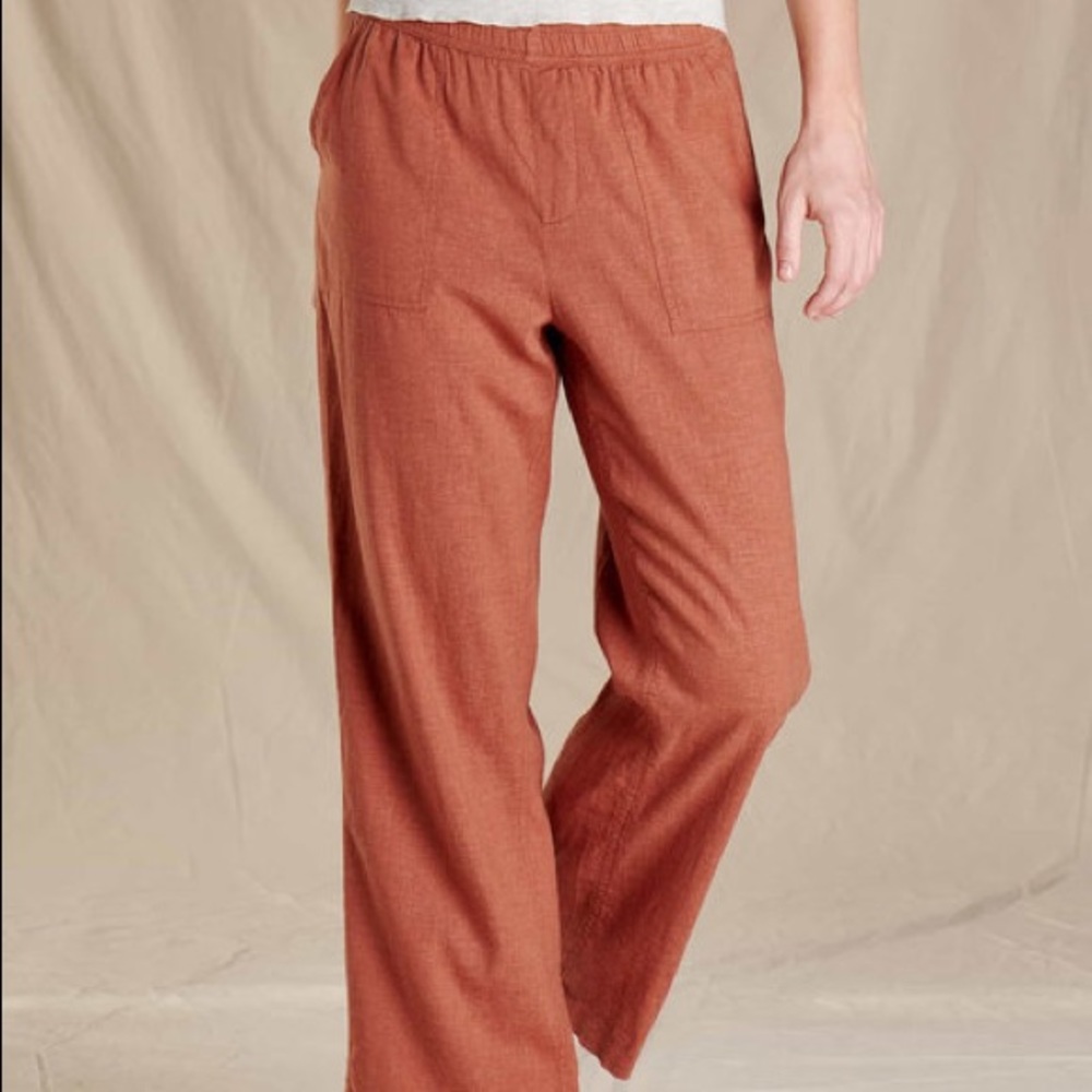 Toad and Co Taj Hemp Pant coconut